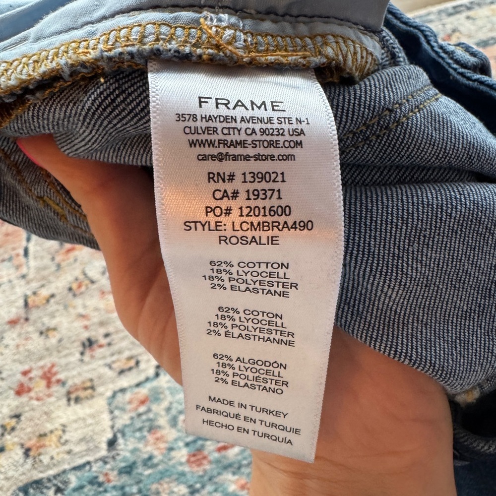 Frame Le Crop Mini Boot Jeans
Size 27 - Picture 8 of 8
